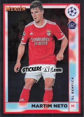 Sticker Martim Neto - Chrome Uefa Club Competitions 2022-2023 - Topps