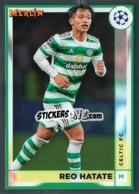 Sticker Reo Hatate - Chrome Uefa Club Competitions 2022-2023 - Topps