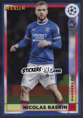 Cromo Nicolas Raskin - Chrome Uefa Club Competitions 2022-2023 - Topps