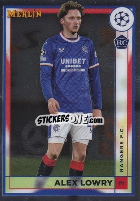 Sticker Alex Lowry - Chrome Uefa Club Competitions 2022-2023 - Topps