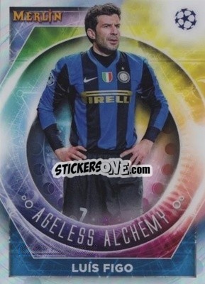 Sticker Luis Figo - Chrome Uefa Club Competitions 2022-2023 n. AA-1 - Topps