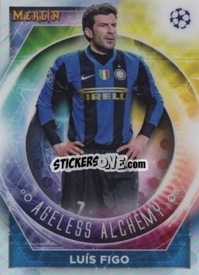 Sticker Luis Figo - Chrome Uefa Club Competitions 2022-2023 - Topps