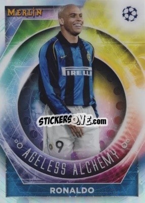 Sticker Ronaldo - Chrome Uefa Club Competitions 2022-2023 n. AA-2 - Topps