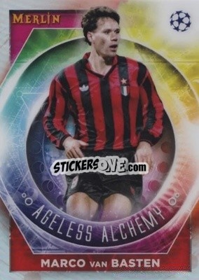 Figurina Marco van Basten - Chrome Uefa Club Competitions 2022-2023 - Topps