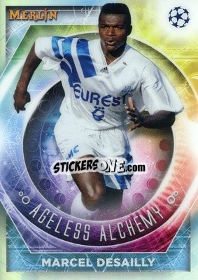 Sticker Marcel Desailly - Chrome Uefa Club Competitions 2022-2023 - Topps