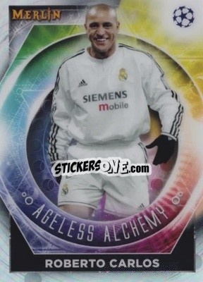 Sticker Roberto Carlos - Chrome Uefa Club Competitions 2022-2023 - Topps