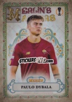 Sticker Paulo Dybala - Chrome Uefa Club Competitions 2022-2023 - Topps