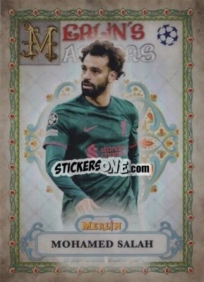 Cromo Mohamed Salah - Chrome Uefa Club Competitions 2022-2023 - Topps