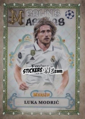 Sticker Luka Modric - Chrome Uefa Club Competitions 2022-2023 n. MM-13 - Topps