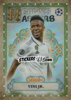 Sticker Vini Jr. - Chrome Uefa Club Competitions 2022-2023 - Topps