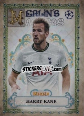 Sticker Harry Kane - Chrome Uefa Club Competitions 2022-2023 - Topps