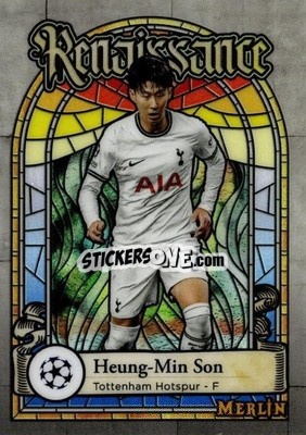 Sticker Heung-Min Son - Chrome Uefa Club Competitions 2022-2023 n. R-3 - Topps