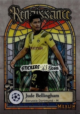 Sticker Jude Bellingham - Chrome Uefa Club Competitions 2022-2023 - Topps