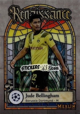 Sticker Jude Bellingham - Chrome Uefa Club Competitions 2022-2023 n. R-7 - Topps