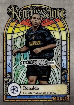 Sticker Ronaldo - Chrome Uefa Club Competitions 2022-2023 n. R-9 - Topps