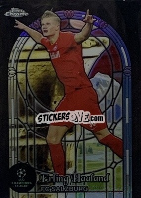 Sticker Erling Haaland - Chrome Uefa Club Competitions 2022-2023 n. GL-3 - Topps