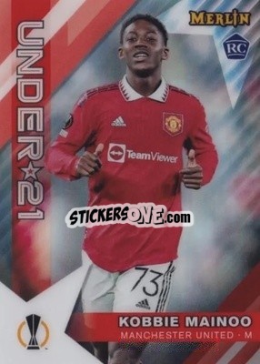 Figurina Kobbie Mainoo - Chrome Uefa Club Competitions 2022-2023 - Topps