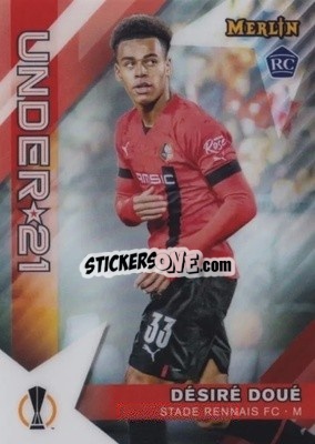 Sticker Desire Doue - Chrome Uefa Club Competitions 2022-2023 - Topps