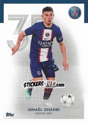 Sticker Ismaël Gharbi - Paris-Saint Germain 2022-2023
 n. 19 - Topps