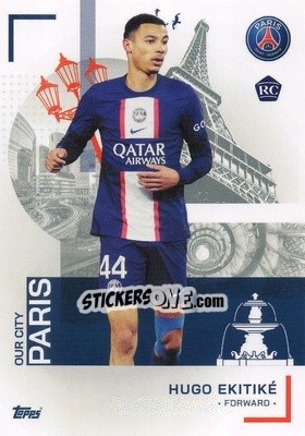 Sticker Hugo Ekitiké - Paris-Saint Germain 2022-2023
 n. 31 - Topps