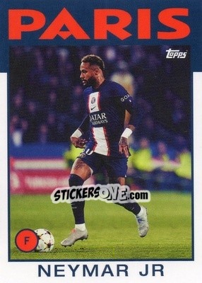 Sticker Neymar Jr - Paris-Saint Germain 2022-2023
 n. 35 - Topps