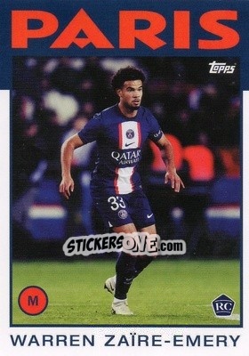 Sticker Warren Zaïre-Emery - Paris-Saint Germain 2022-2023
 n. 36 - Topps