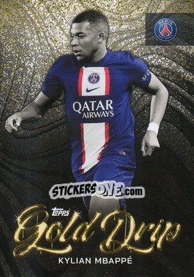 Sticker Kylian Mbappé - Paris-Saint Germain 2022-2023
 n. 49 - Topps