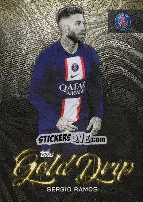 Sticker Sergio Ramos - Paris-Saint Germain 2022-2023
 n. 50 - Topps