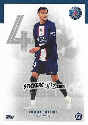 Sticker Hugo Ekitiké - Paris-Saint Germain 2022-2023
 n. 13 - Topps