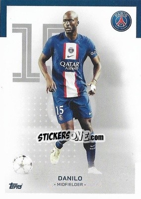 Sticker Danilo - Paris-Saint Germain 2022-2023
 n. 15 - Topps