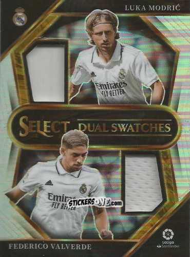 Figurina Federico Valverde / Luka Modric - Select LaLiga 2022-2023
 n. DS-MV - Panini