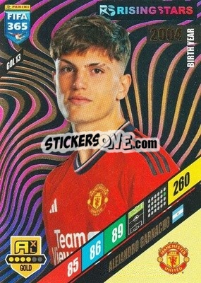 Sticker Alejandro Garnacho - FIFA 365: 2023-2024. Adrenalyn XL
 n. GOL13 - Panini