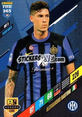 Sticker Alessandro Bastoni - FIFA 365: 2023-2024. Adrenalyn XL
 - Panini