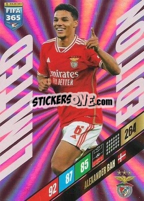 Sticker Alexander Bah - FIFA 365: 2023-2024. Adrenalyn XL
 n. LE-AB - Panini