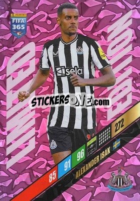 Figurina Alexander Isak - FIFA 365: 2023-2024. Adrenalyn XL
 - Panini