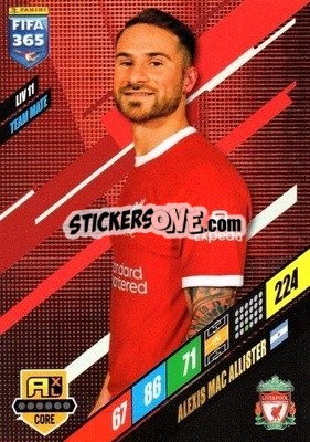 Sticker Alexis Mac Allister - FIFA 365: 2023-2024. Adrenalyn XL
 n. LIV11 - Panini
