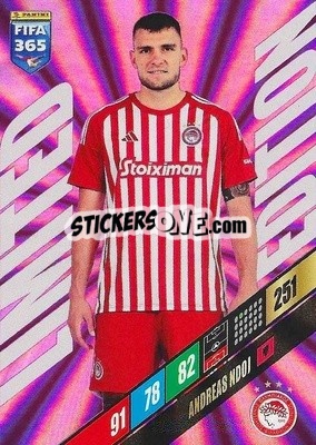 Sticker Andreas Ndoj - FIFA 365: 2023-2024. Adrenalyn XL
 - Panini