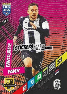 Figurina Andrija Živković - FIFA 365: 2023-2024. Adrenalyn XL
 - Panini