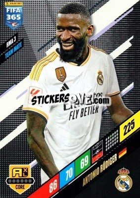 Sticker Antonio Rüdiger - FIFA 365: 2023-2024. Adrenalyn XL
 - Panini