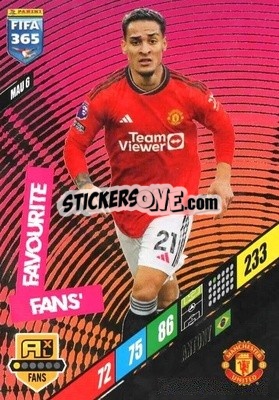 Sticker Antony - FIFA 365: 2023-2024. Adrenalyn XL
 n. MAU6 - Panini