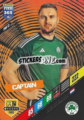 Sticker Bart Schenkeveld - FIFA 365: 2023-2024. Adrenalyn XL
 - Panini