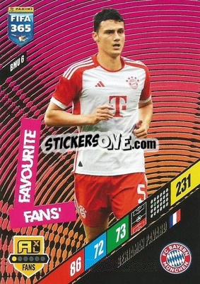 Sticker Benjamin Parvard - FIFA 365: 2023-2024. Adrenalyn XL
 n. BMU6 - Panini