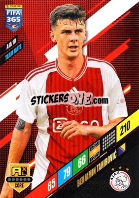 Sticker Benjamin Tahirovic - FIFA 365: 2023-2024. Adrenalyn XL
 n. AJA10 - Panini