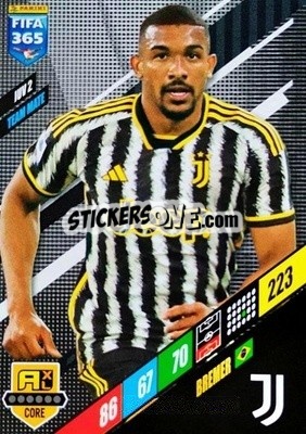 Sticker Bremer - FIFA 365: 2023-2024. Adrenalyn XL
 n. JUV2 - Panini