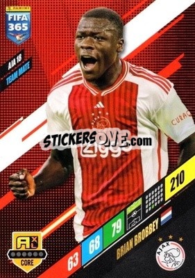 Sticker Brian Brobbey - FIFA 365: 2023-2024. Adrenalyn XL
 n. AJA18 - Panini