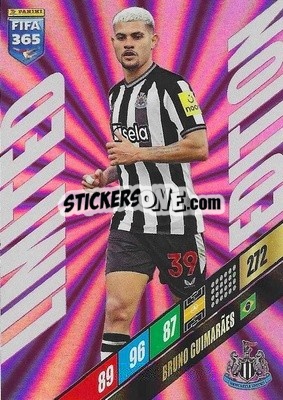 Sticker Bruno Guimarães - FIFA 365: 2023-2024. Adrenalyn XL
 - Panini