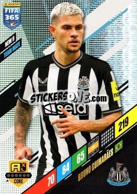 Sticker Bruno Guimarães - FIFA 365: 2023-2024. Adrenalyn XL
 n. NEW9 - Panini