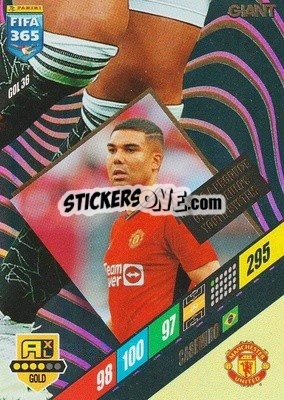 Sticker Casemiro - FIFA 365: 2023-2024. Adrenalyn XL
 n. GOL36 - Panini