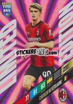 Sticker Charles De Ketelaere - FIFA 365: 2023-2024. Adrenalyn XL
 n. LE-CDK - Panini