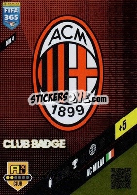 Sticker Club Badge - FIFA 365: 2023-2024. Adrenalyn XL
 n. MIL4 - Panini